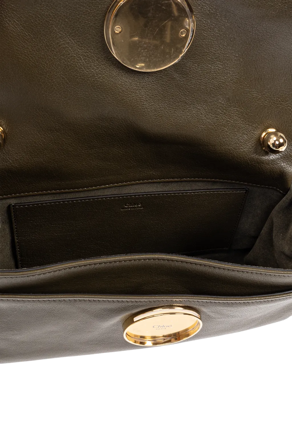 Heritage Logo Plaque Medium Shoulder Bag