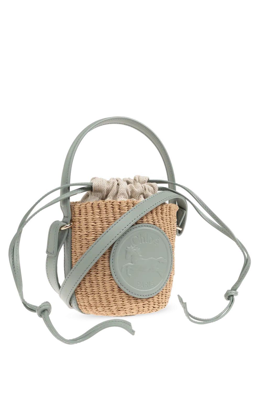 Horse Medal Mini Basket Bag
