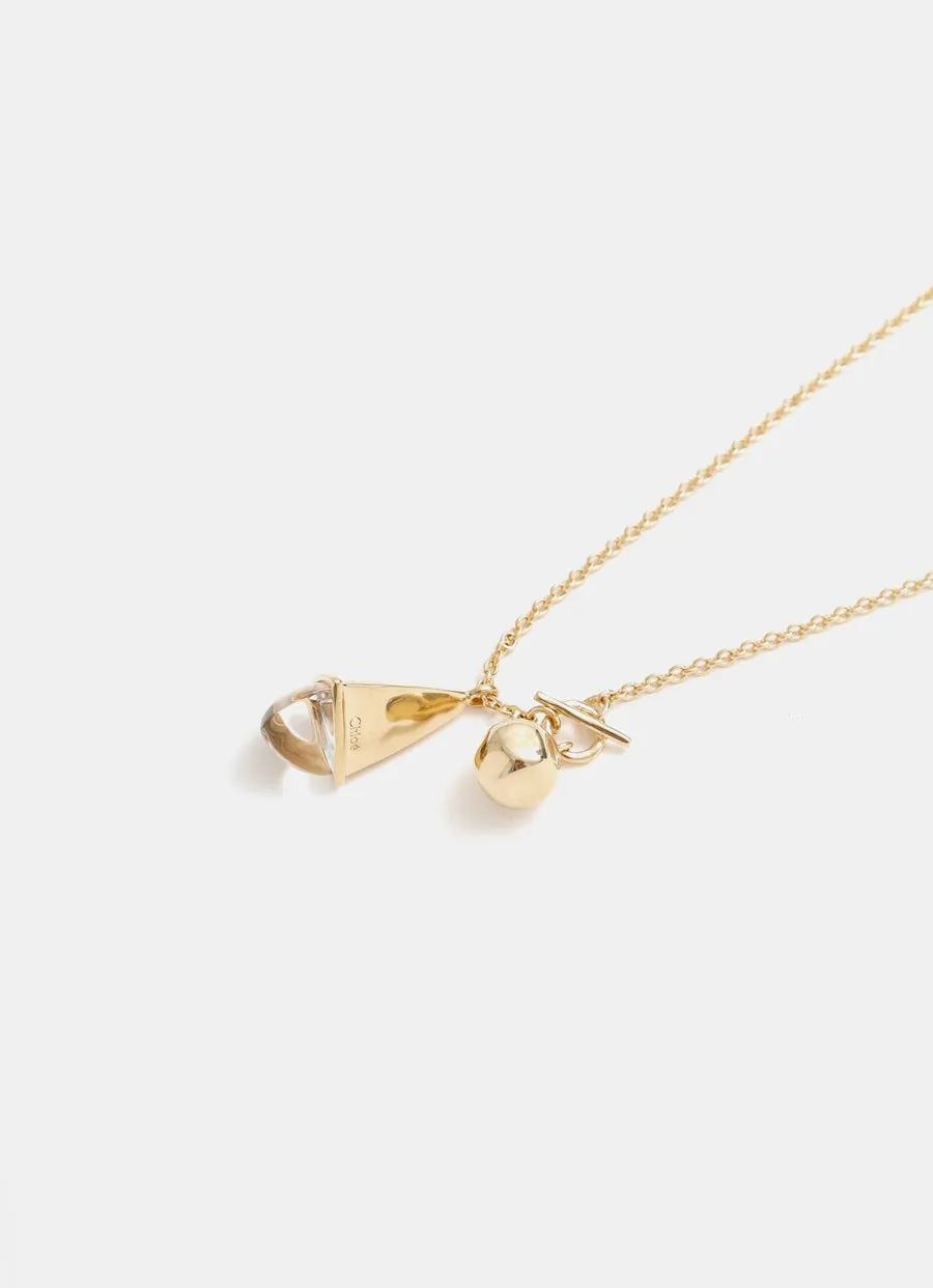 Droplet Pendant Necklace