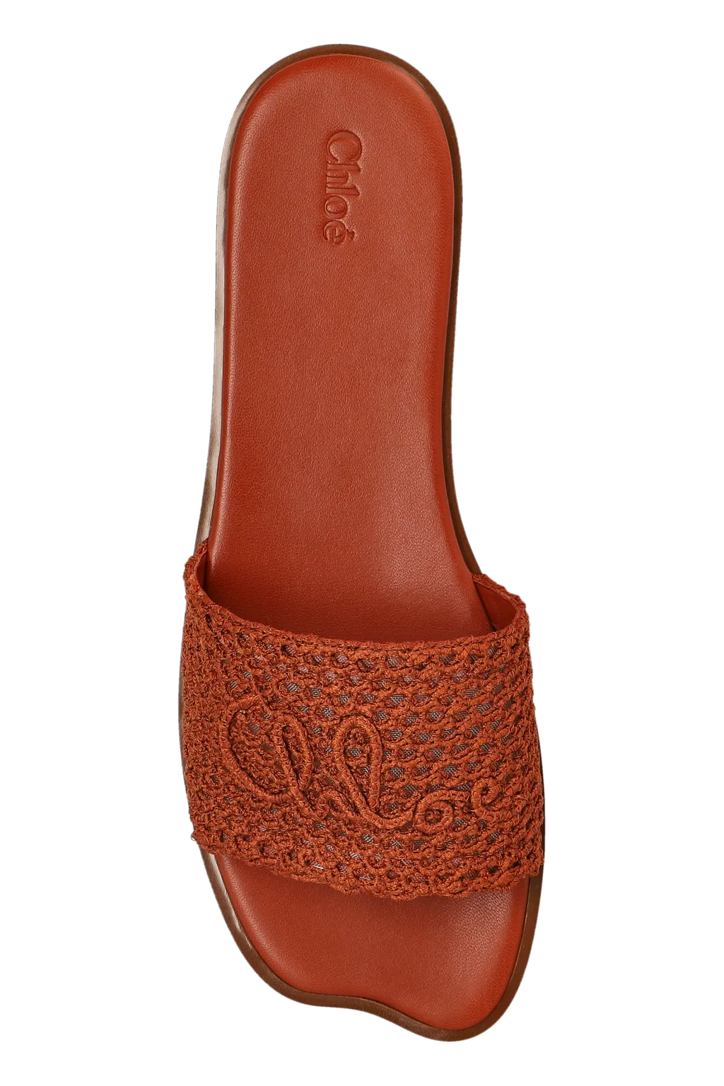 Flower Crocheted Slides