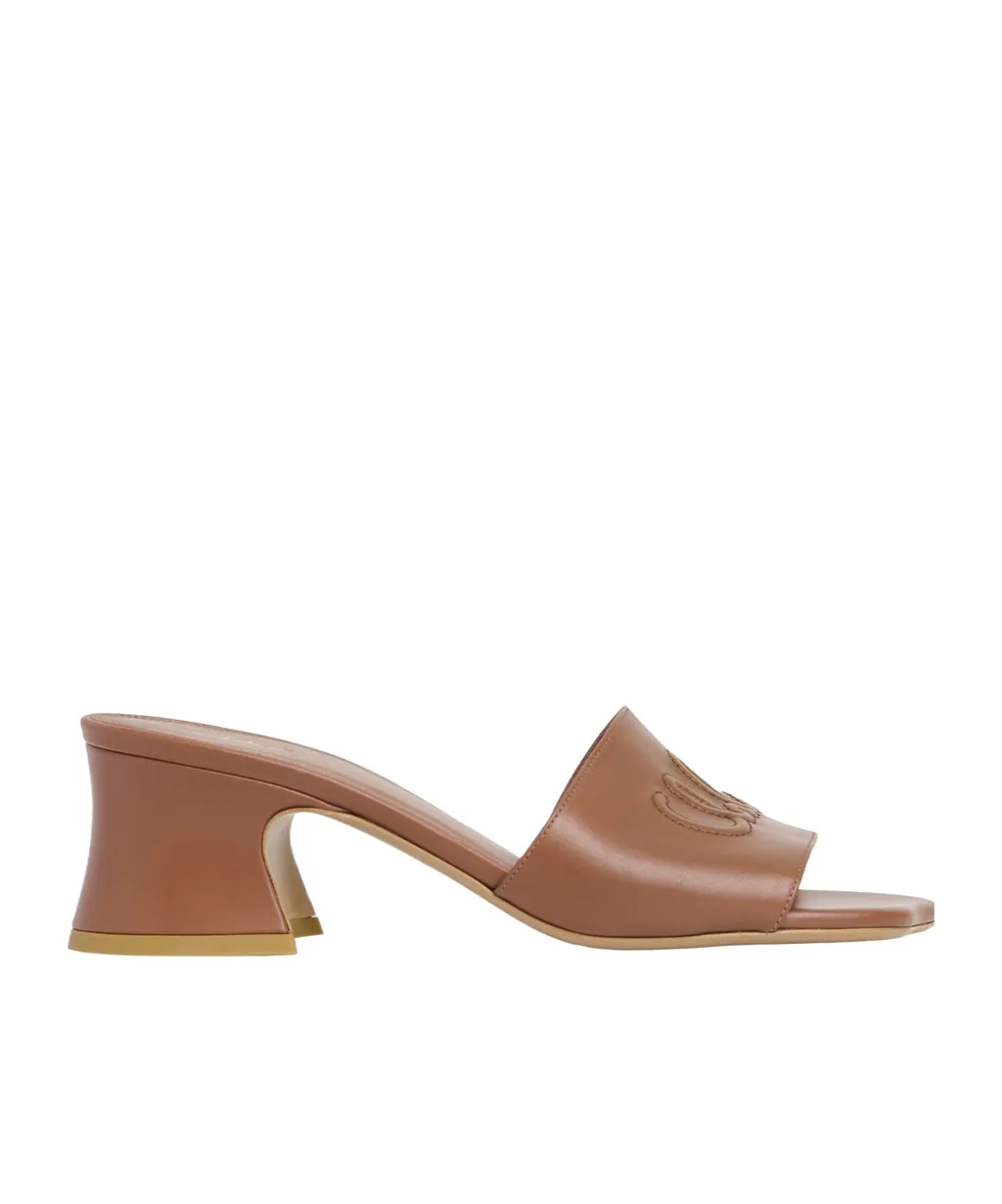 Soleil Heeled Mules