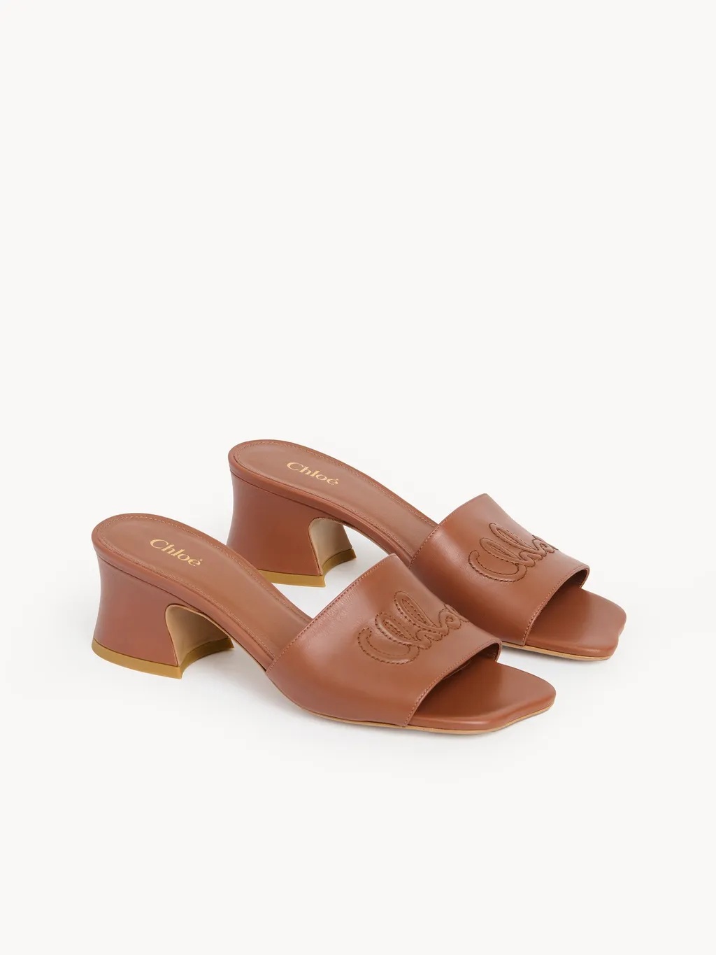 Soleil Heeled Mules