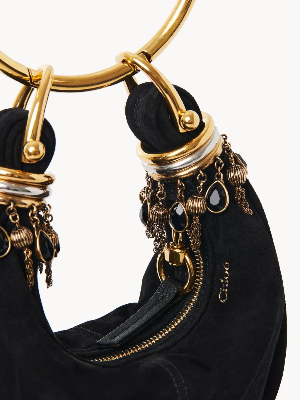Mini Beaded Bracelet Hobo Bag