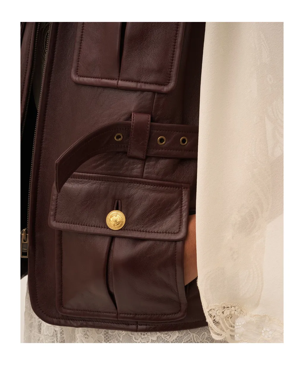 Pocket Detailed Buckled Vest