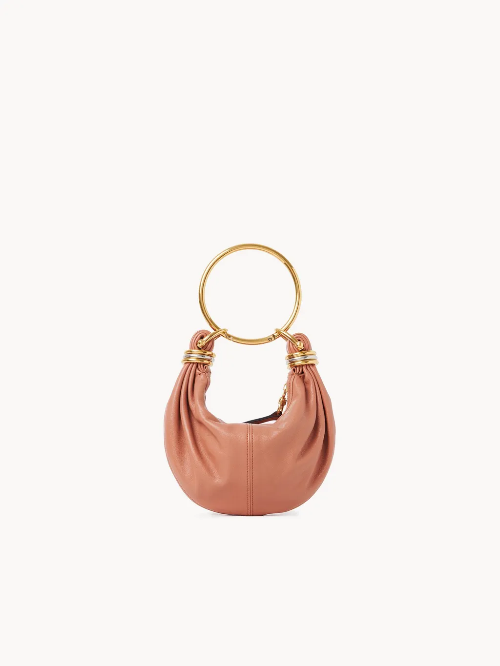 Bracelet Detailed Mini Hobo Bag