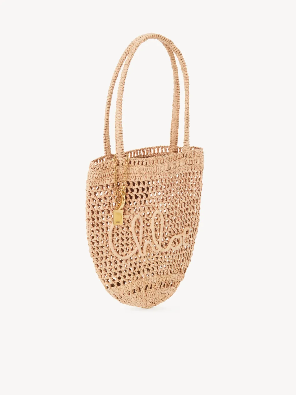 Small Summer Banana Raffia Tote Bag