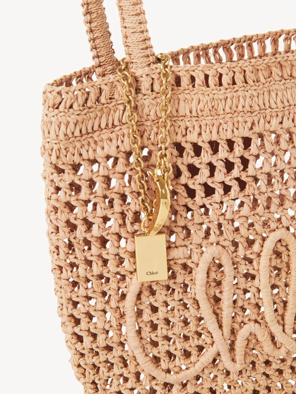 Small Summer Banana Raffia Tote Bag
