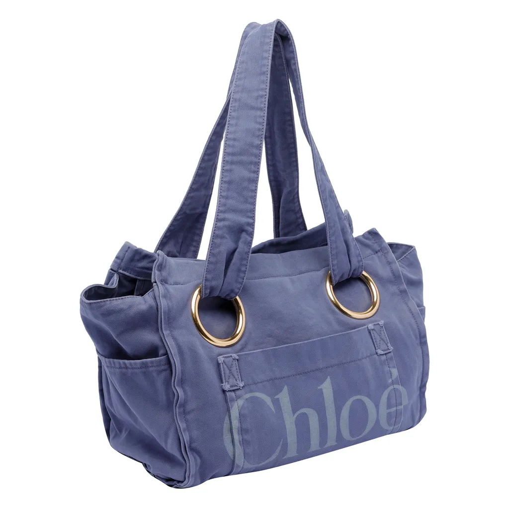 Lettering Detail Tote Bag