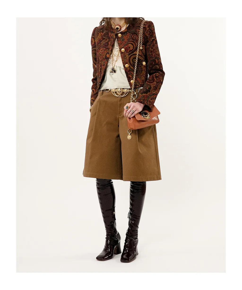 Cotton Bermuda Shorts