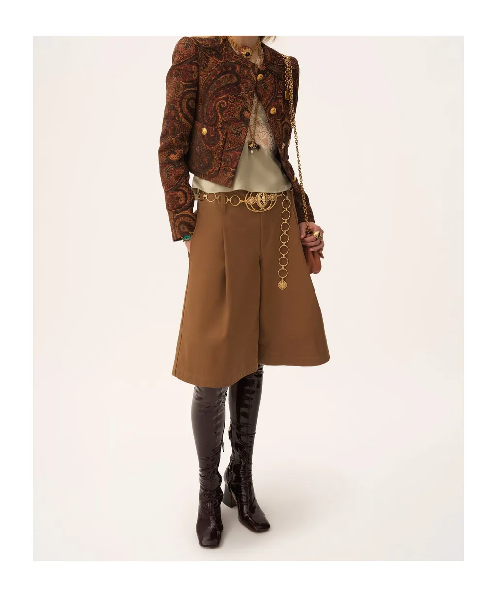 Cotton Bermuda Shorts
