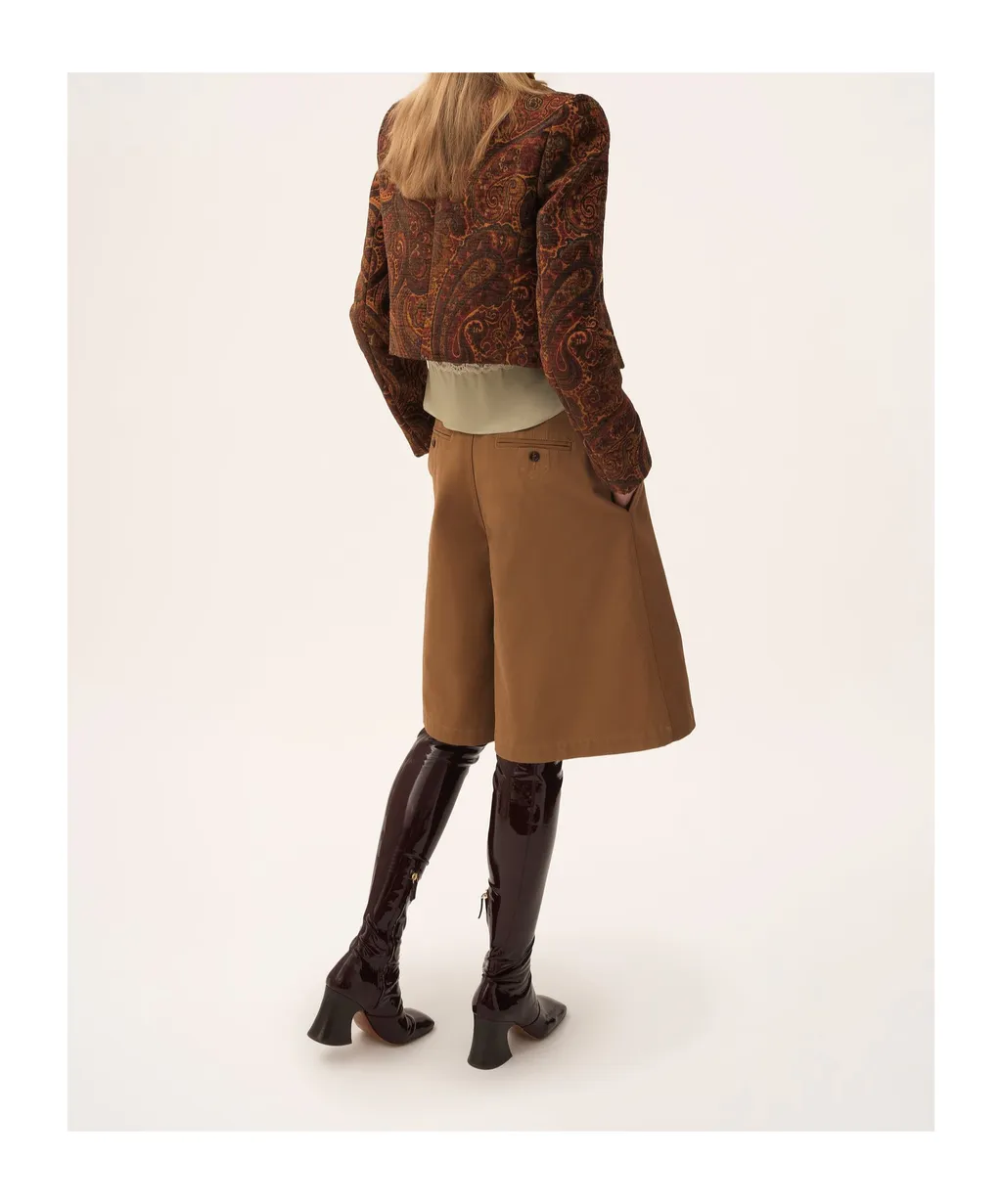 Cotton Bermuda Shorts