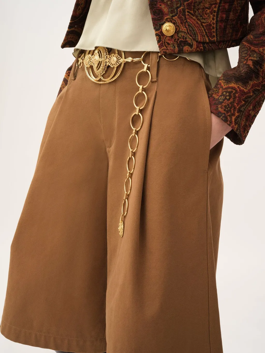 Cotton Bermuda Shorts