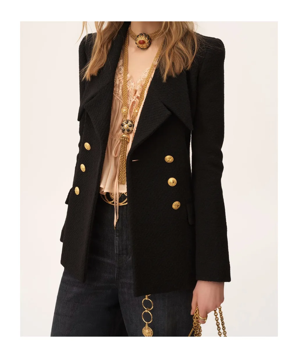 Double-Breasted Blazer