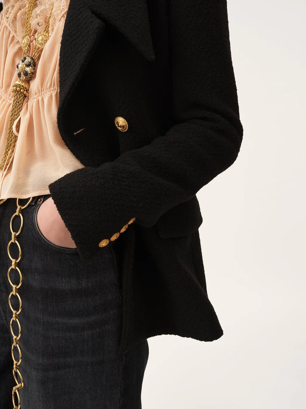 Double-Breasted Blazer