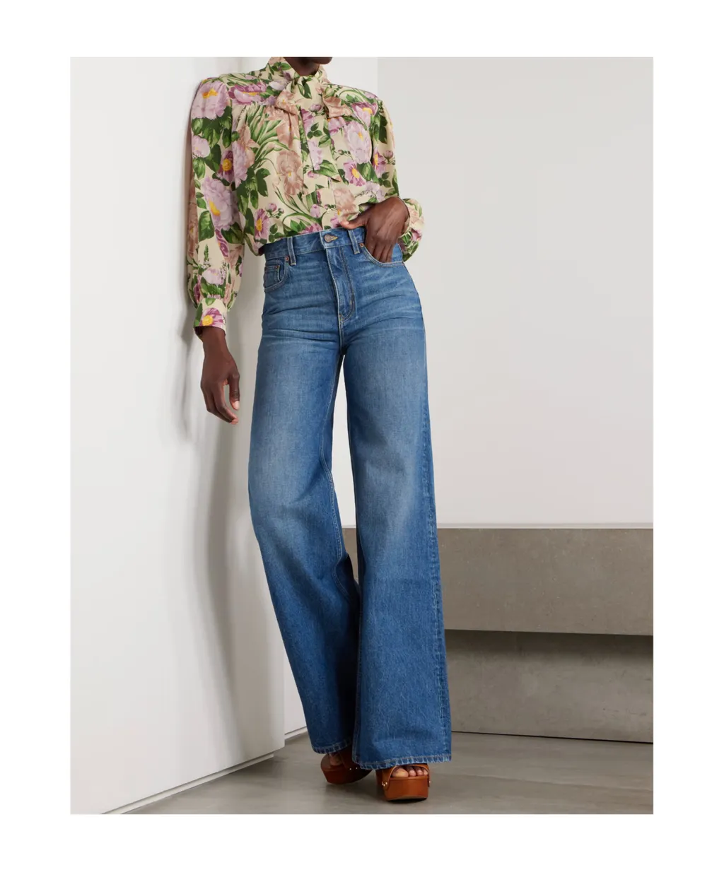 Floral Print Long-Sleeve Shirt