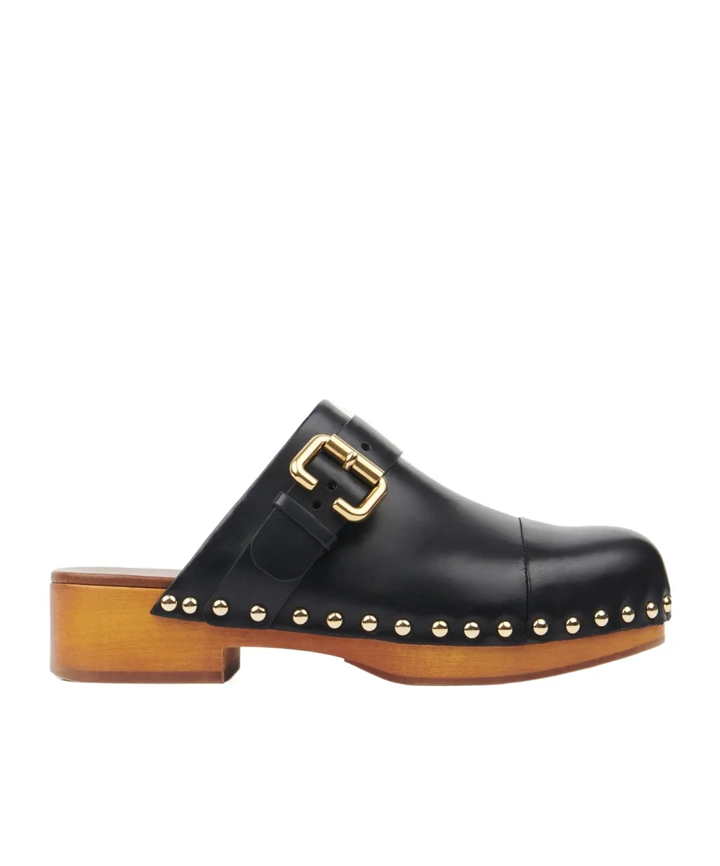 Lace Jeannette Clogs