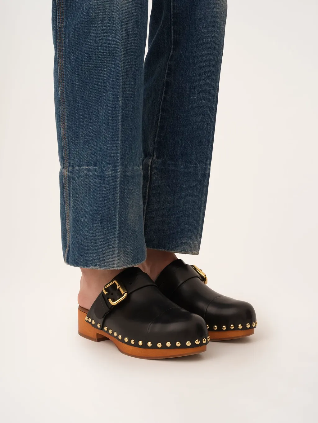 Lace Jeannette Clogs