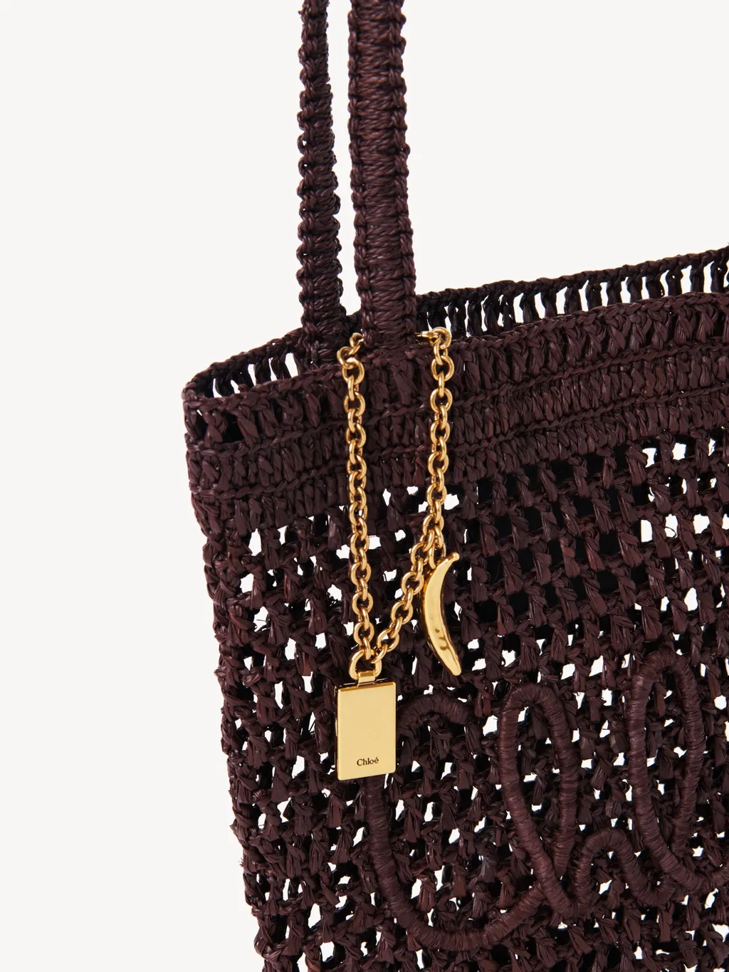 Small Summer Banana Raffia Tote Bag