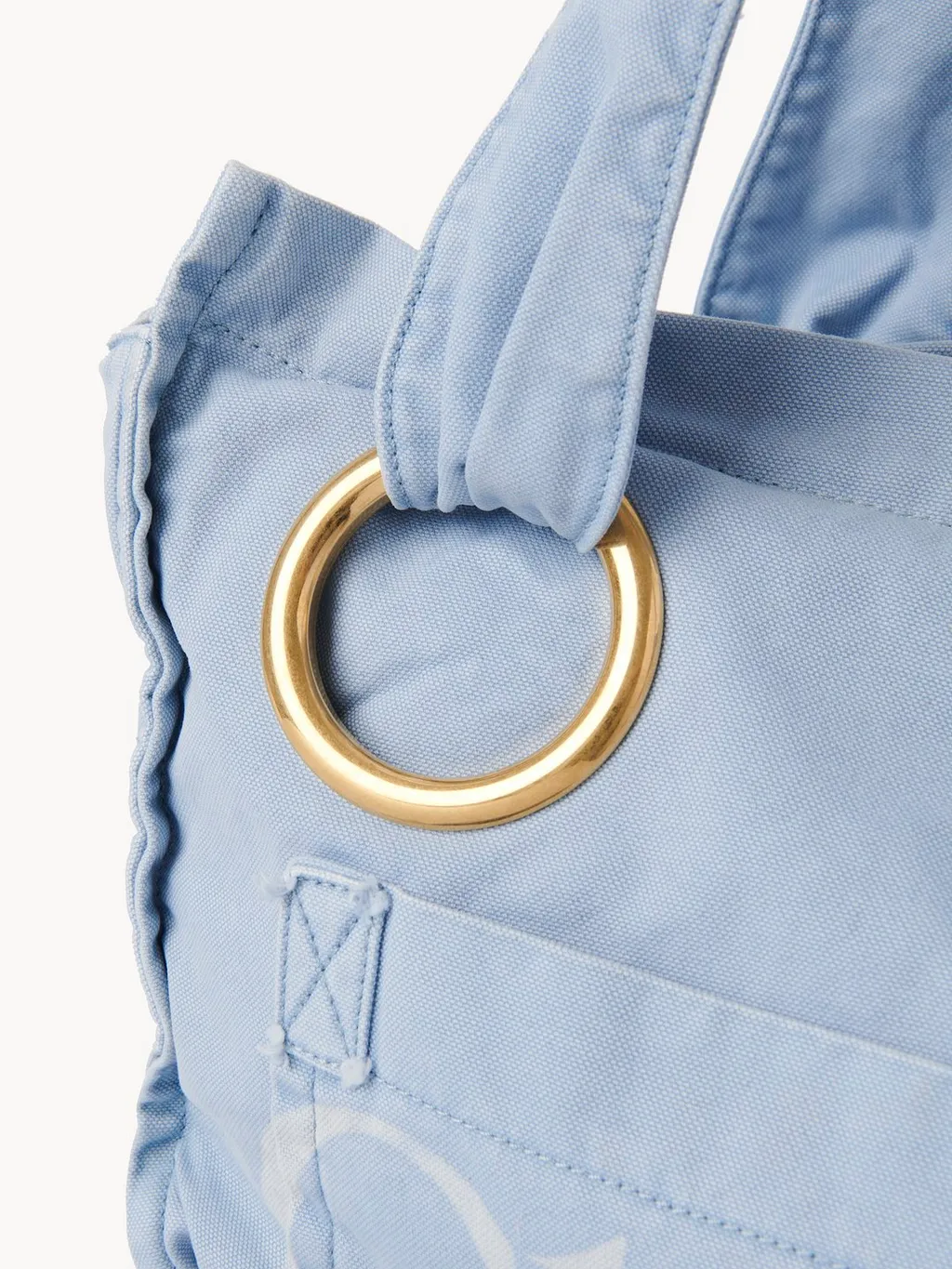 Logo Printed Tote Bag