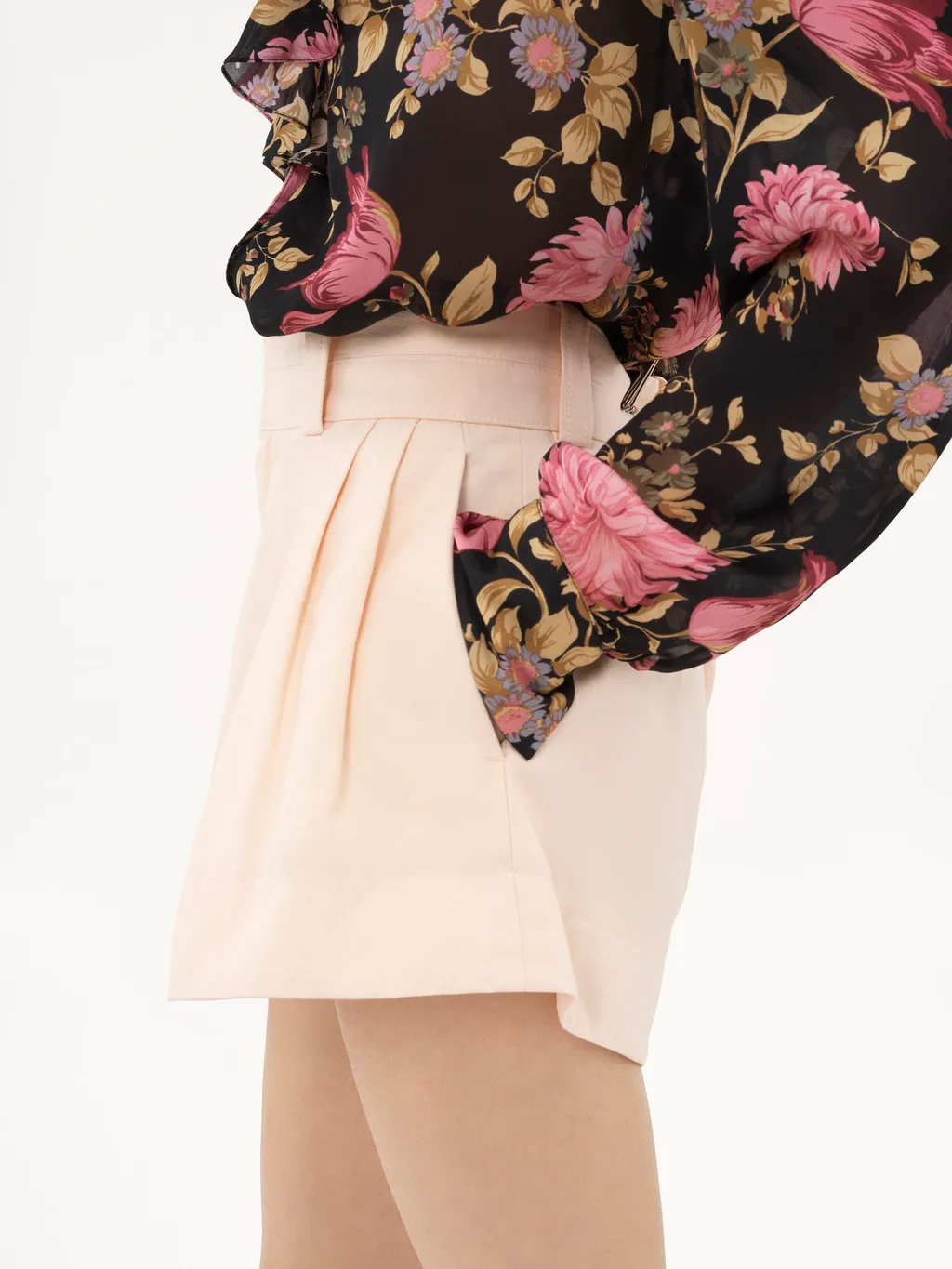 High-Waisted Mini Shorts