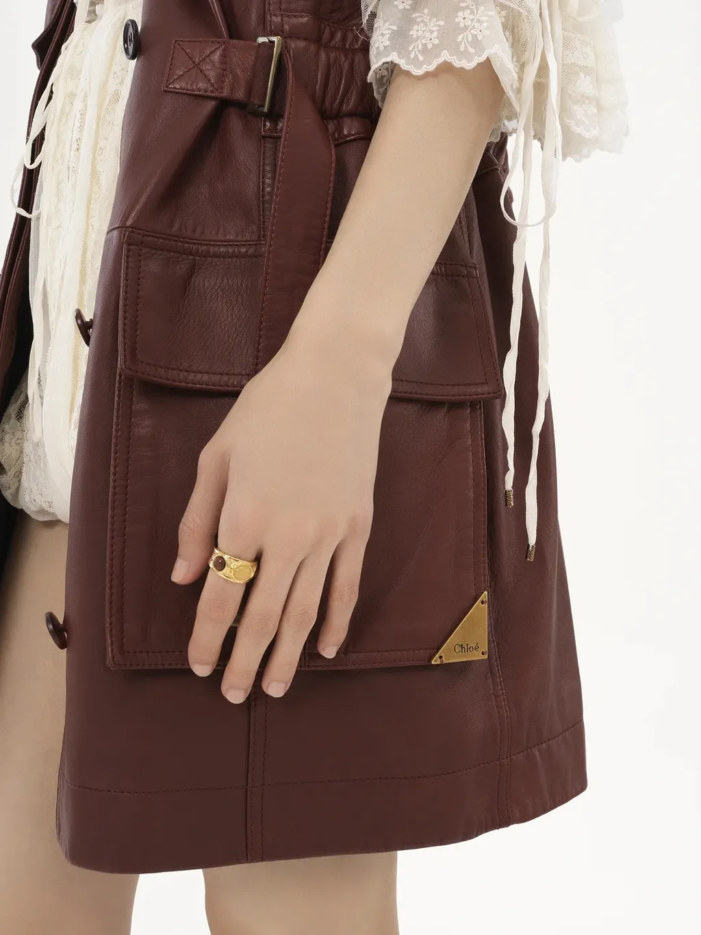 Utilitarian Leather Vest