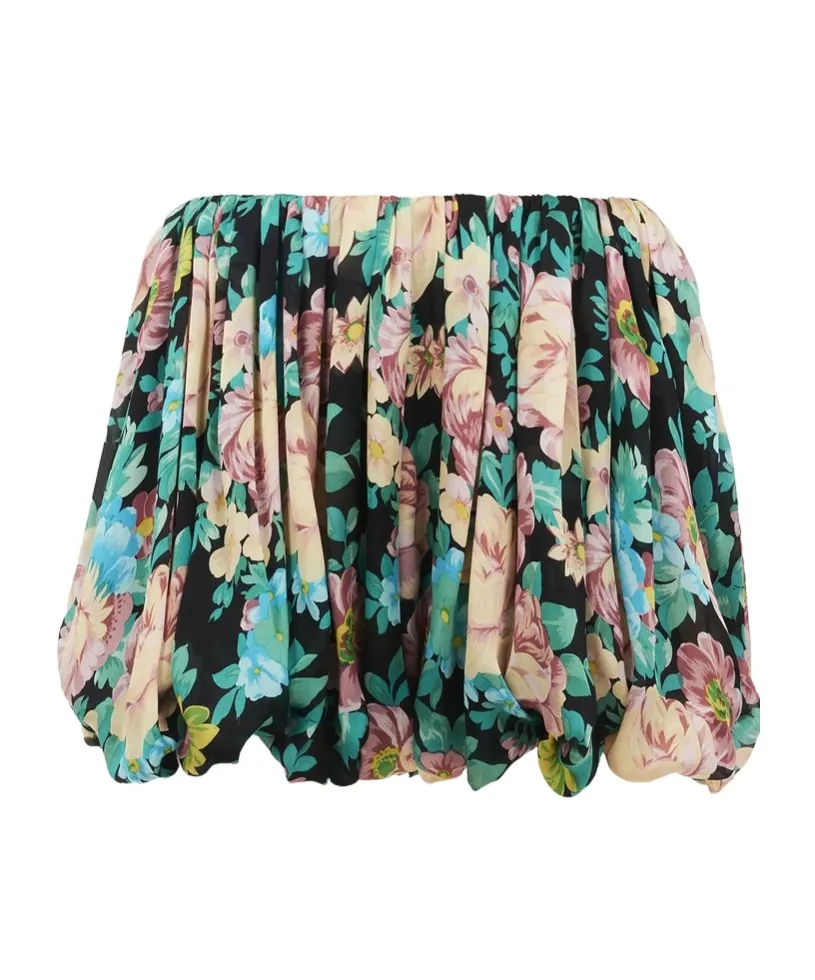Pleated Shorts