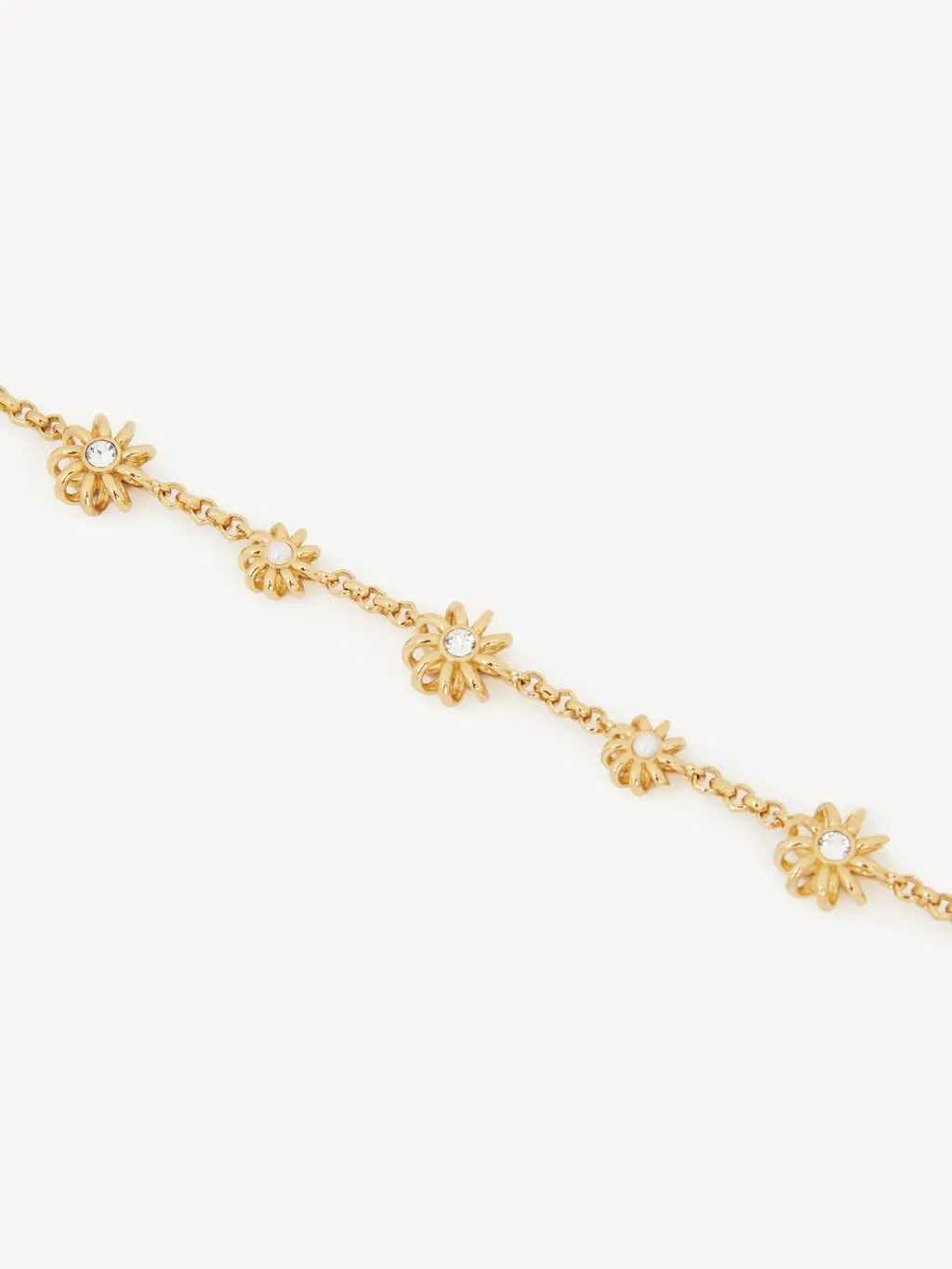 Mechanical Floral Bracelet