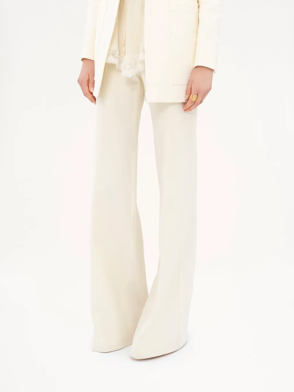 Wool Tailored Trousers