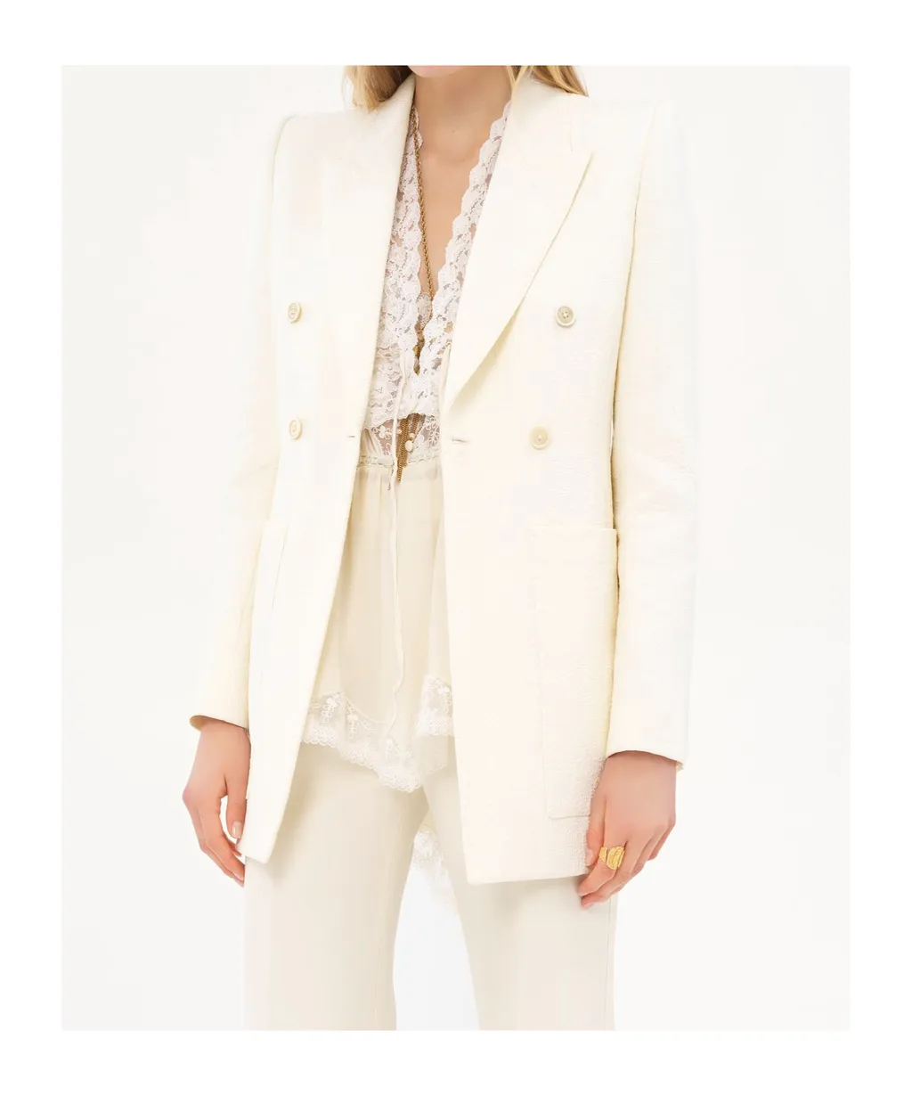 Double-Breasted Tailored Jacket