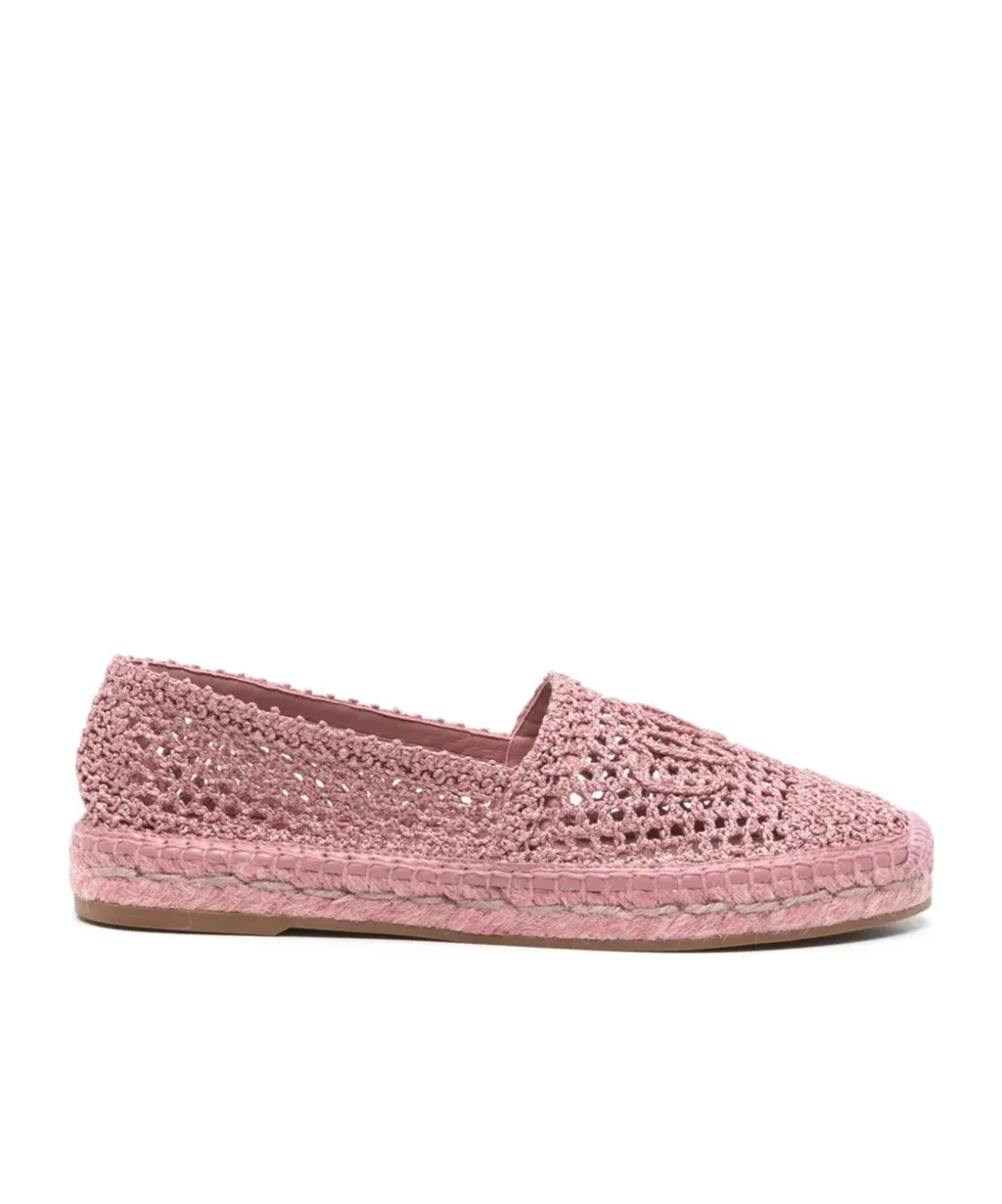 Isla Logo Detailed Slip-On Espadrilles