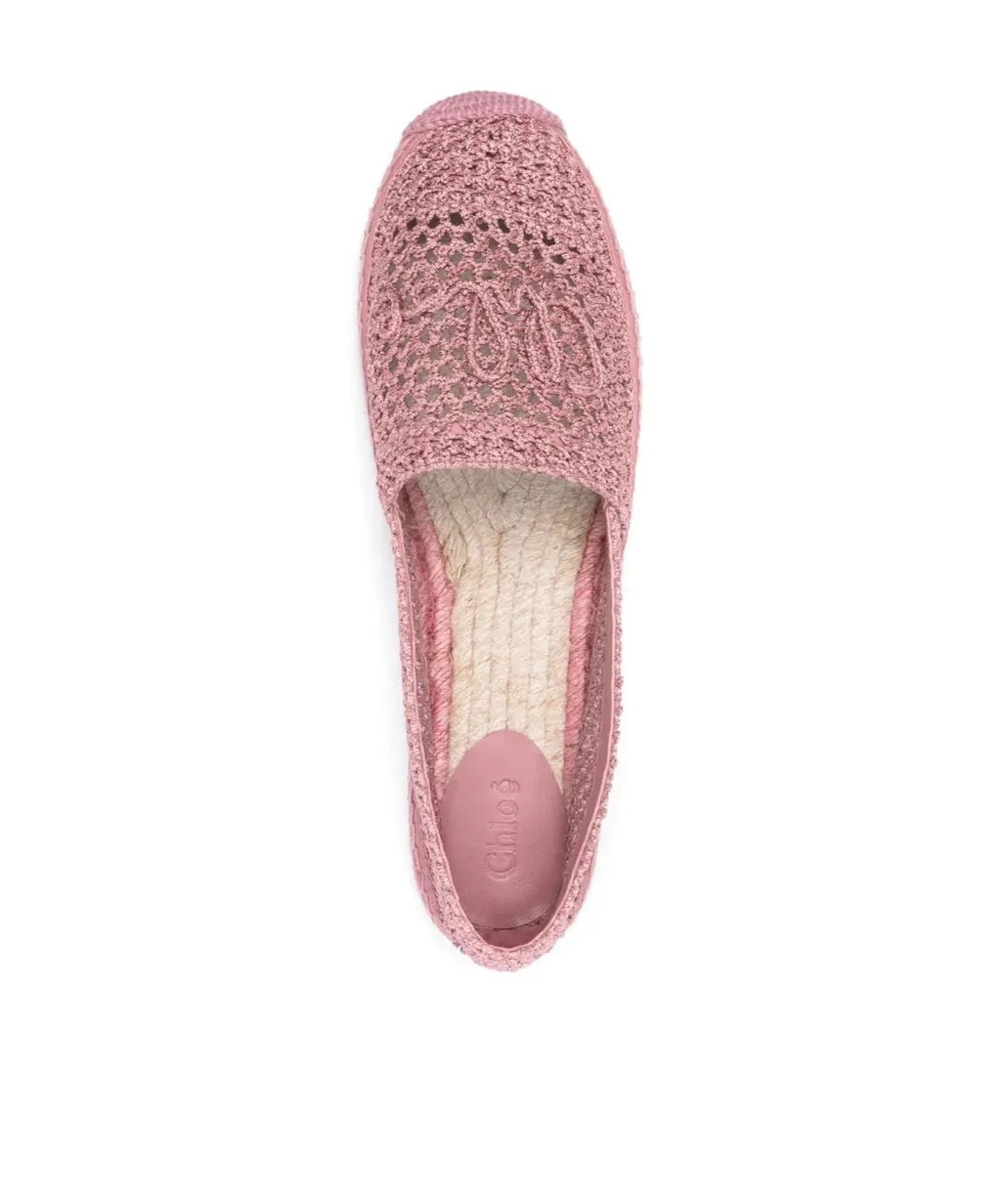 Isla Logo Detailed Slip-On Espadrilles