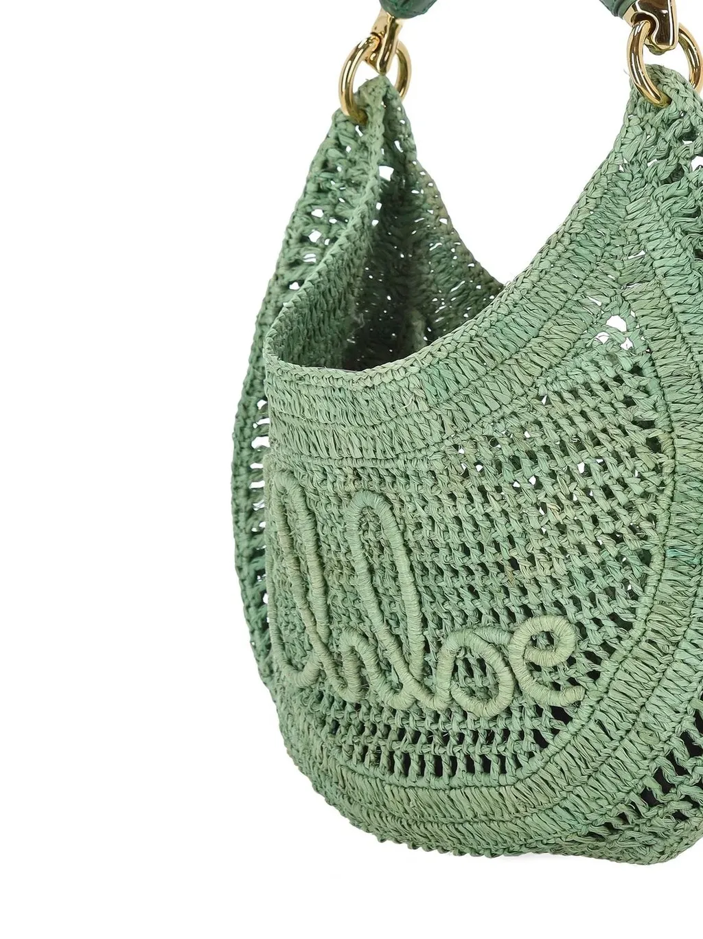 Summer Banana Woven Top Handle Bag