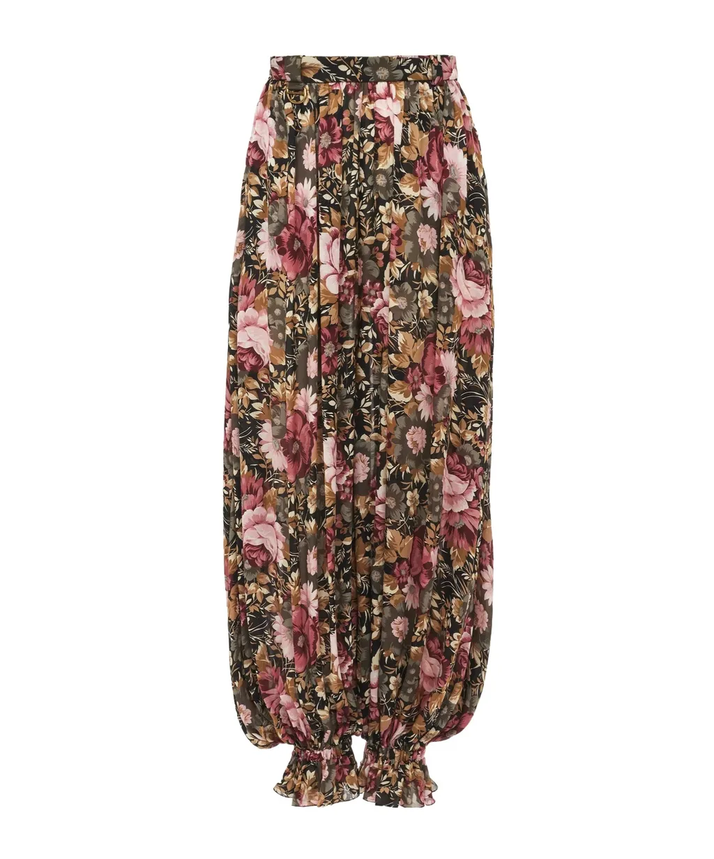 Fluid Pleated Pants