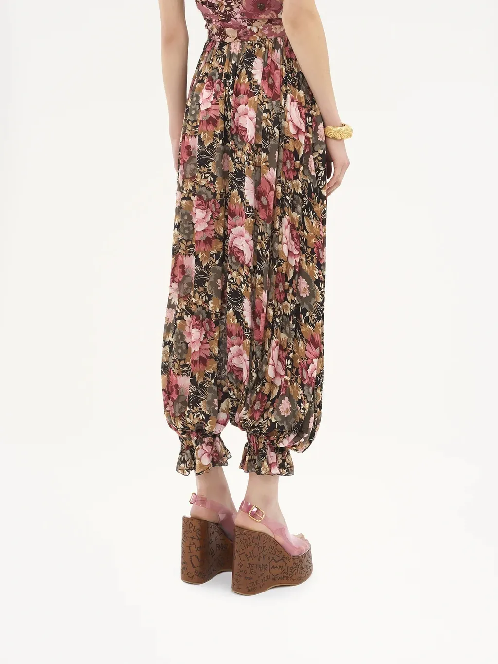 Fluid Pleated Pants