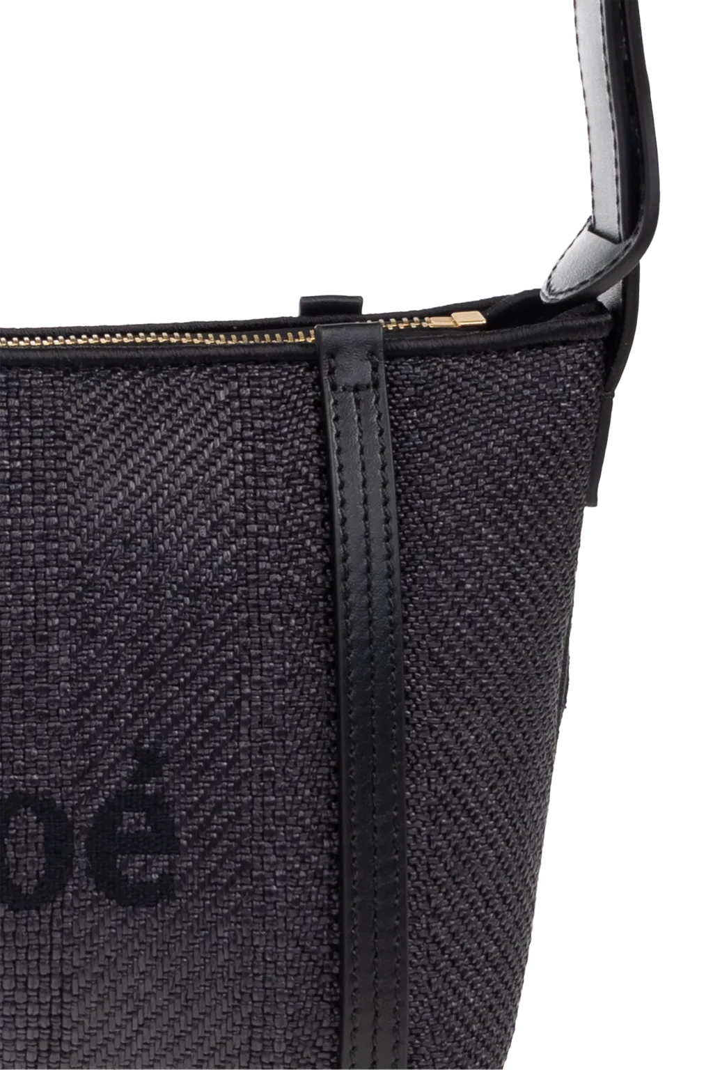 Carry Logo Detailed Shoulder Bag