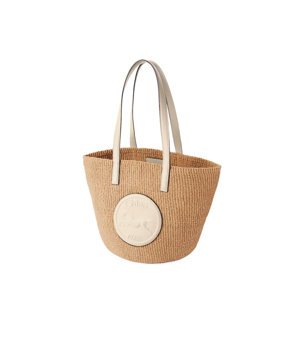 Logo Detailed Large Tote Bag