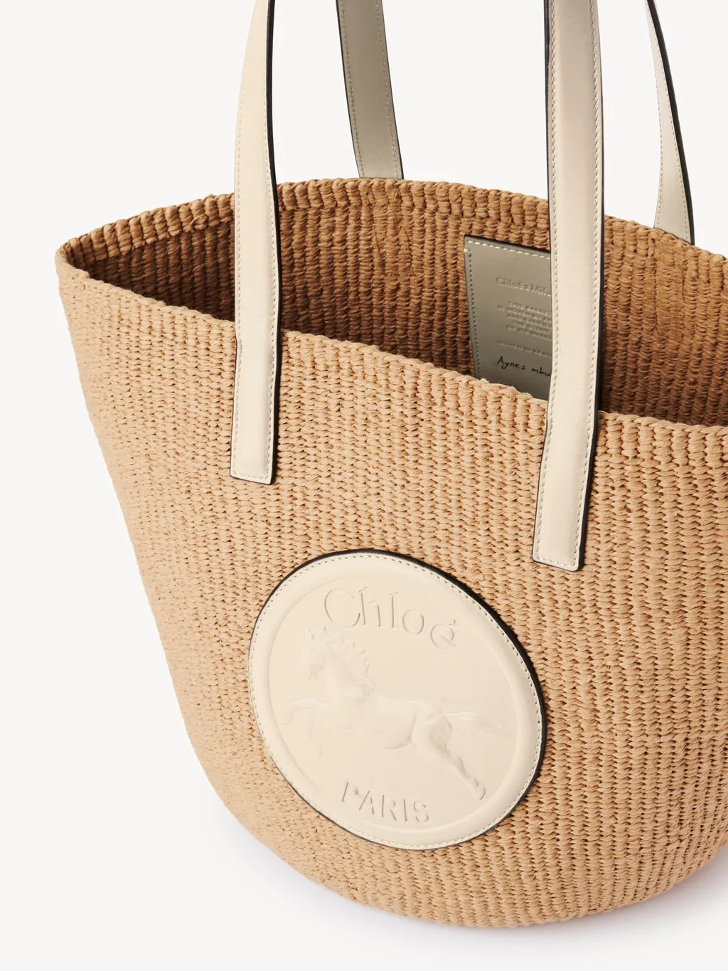 Logo Detailed Large Tote Bag