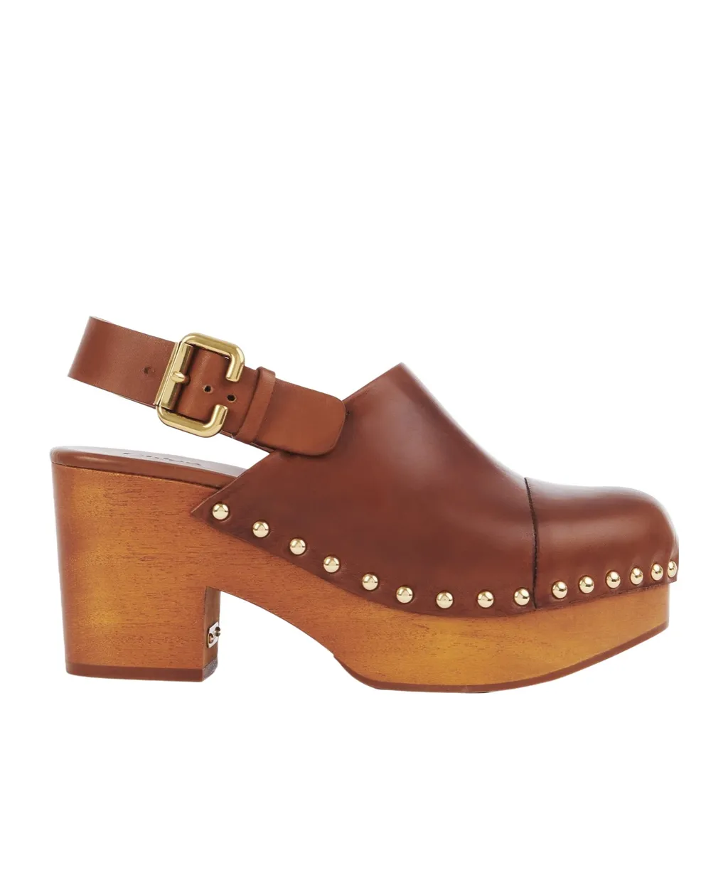 Jeannette Wedge Clogs
