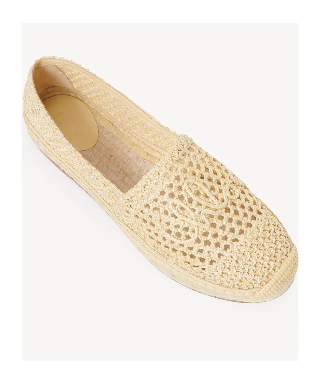Isla Logo Detailed Slip-On Espadrilles