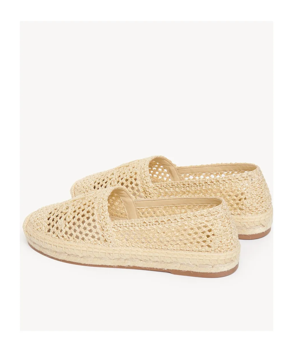 Isla Logo Detailed Slip-On Espadrilles