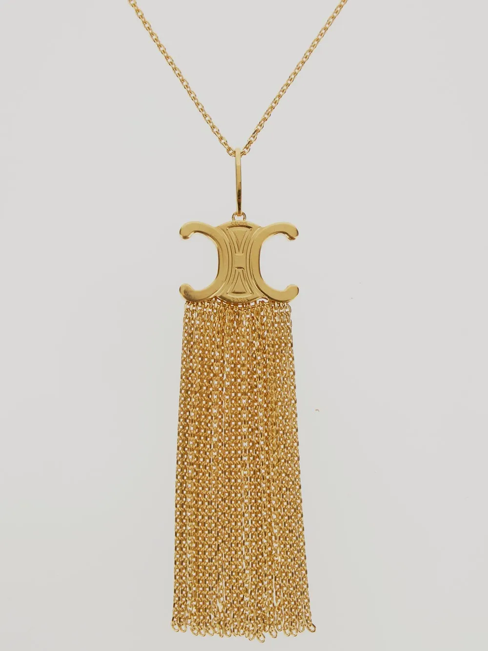 Triomphe Folk Fringe Long Necklace