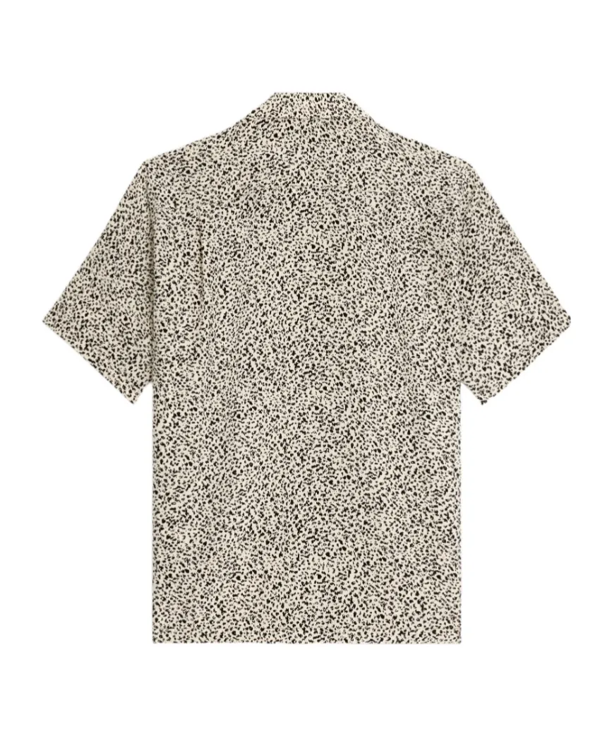Hawaiian Shirt In Printed Crepe De Chine