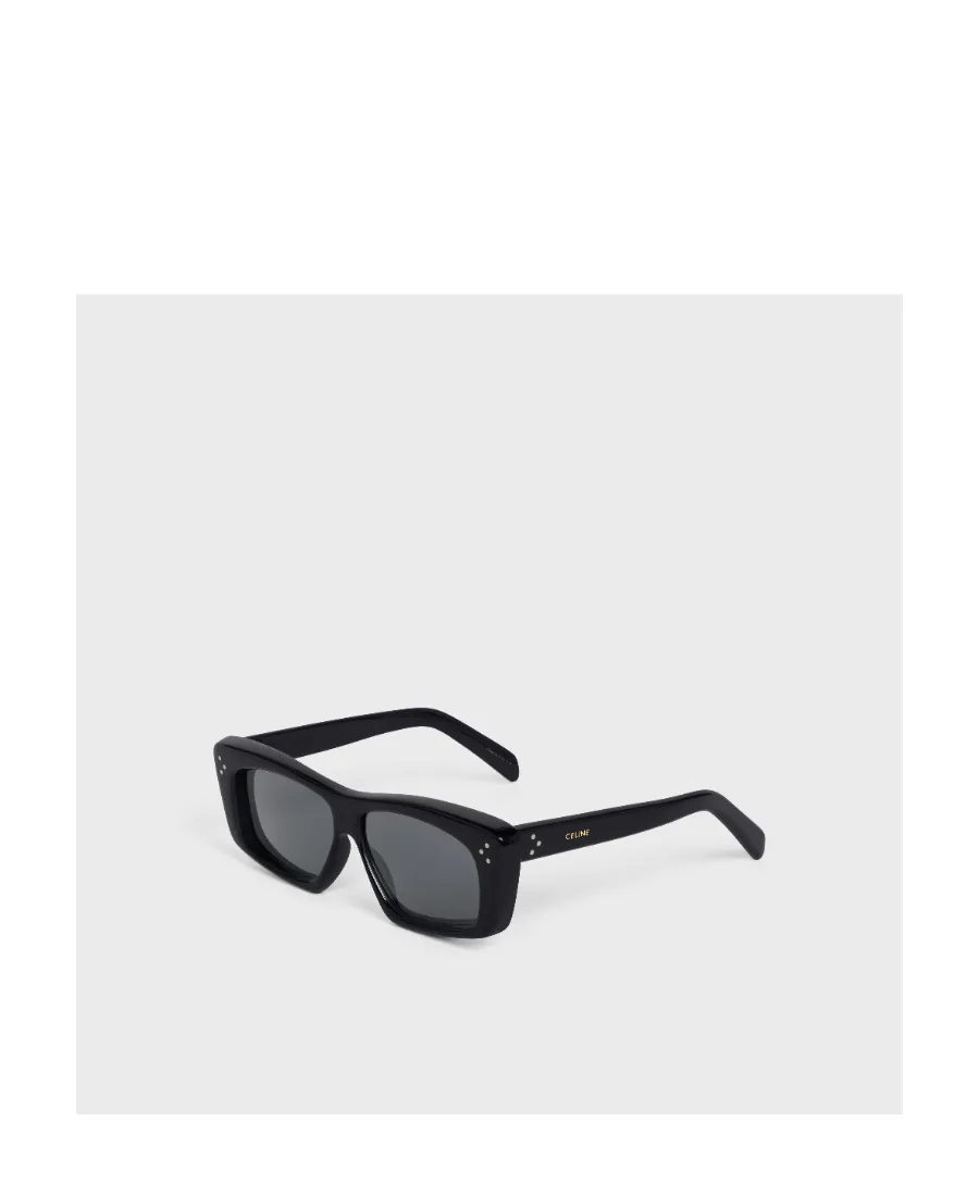 Black Frame 46 Sunglasses