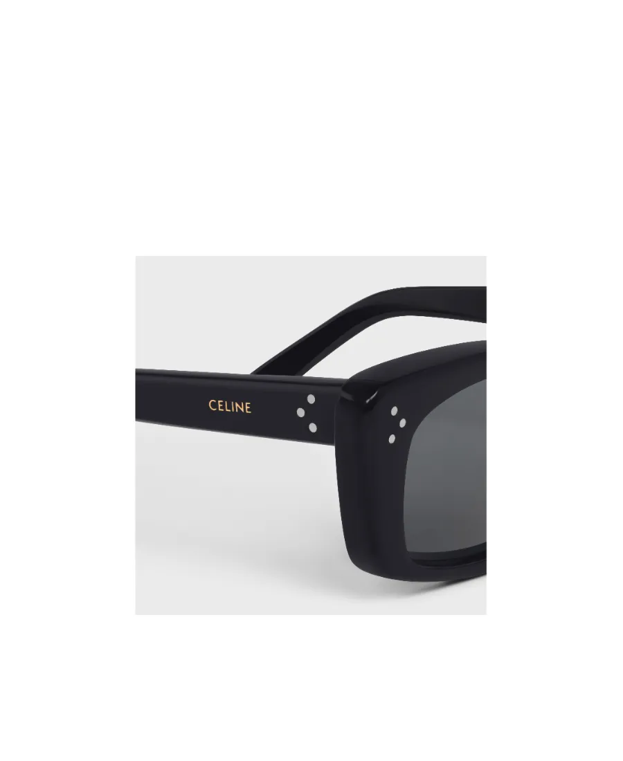 Black Frame 46 Sunglasses