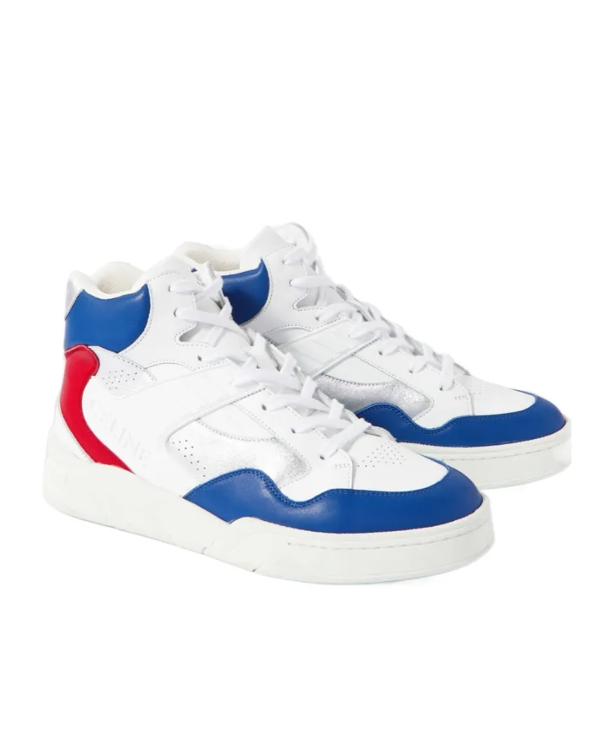 Lace-Up High-Top Casual Shoes