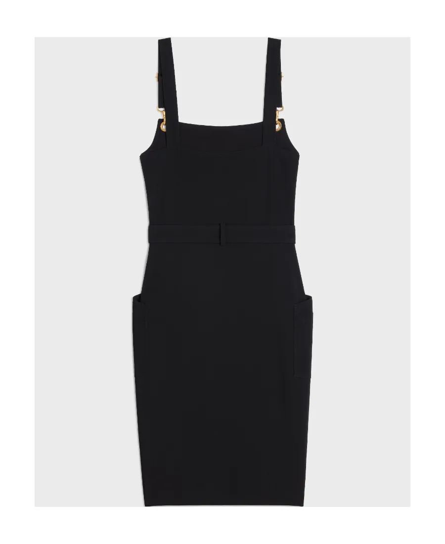 Workwear Dress In Viscose Sablé