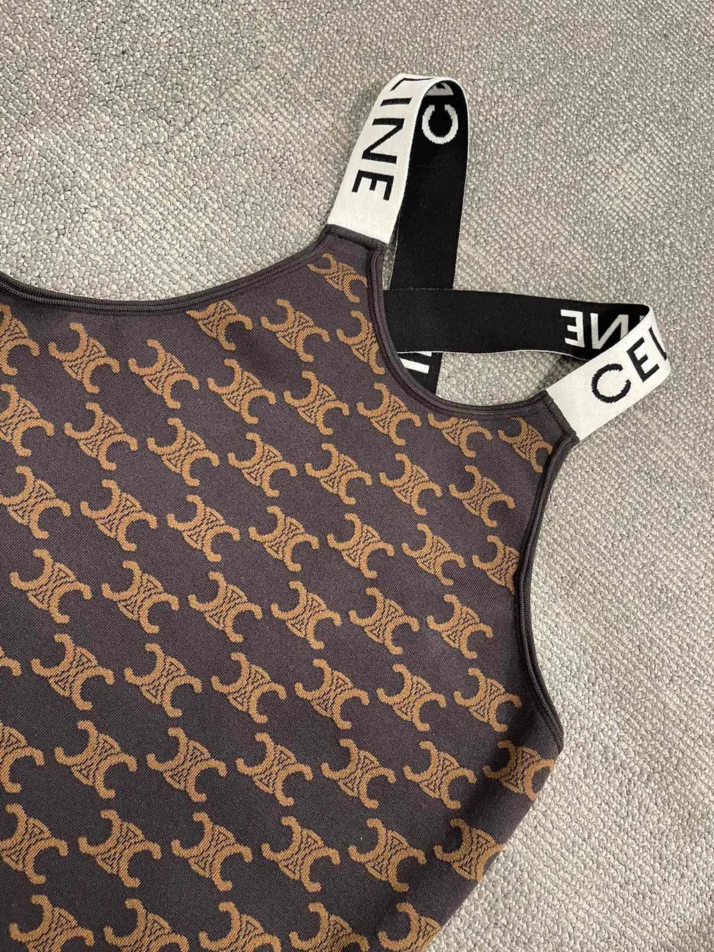 Dress In Monogram Silk Cotton