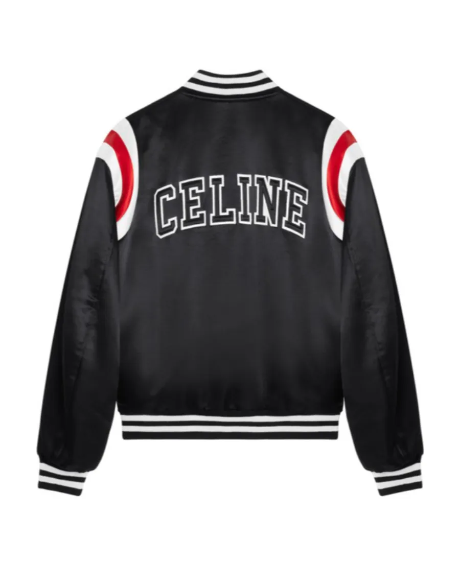 Bomber Jacket In Thick Satin
