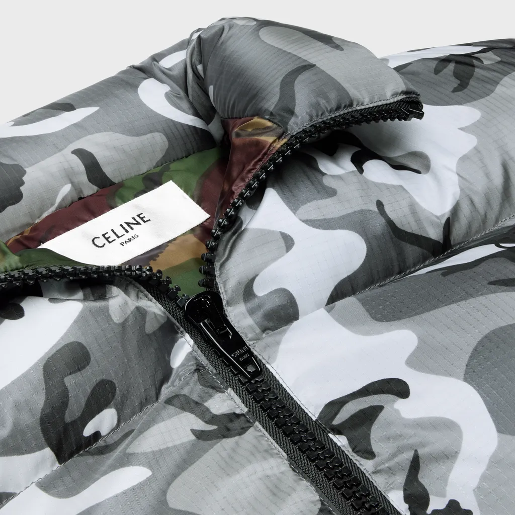 Short Down Jacket In Nylon