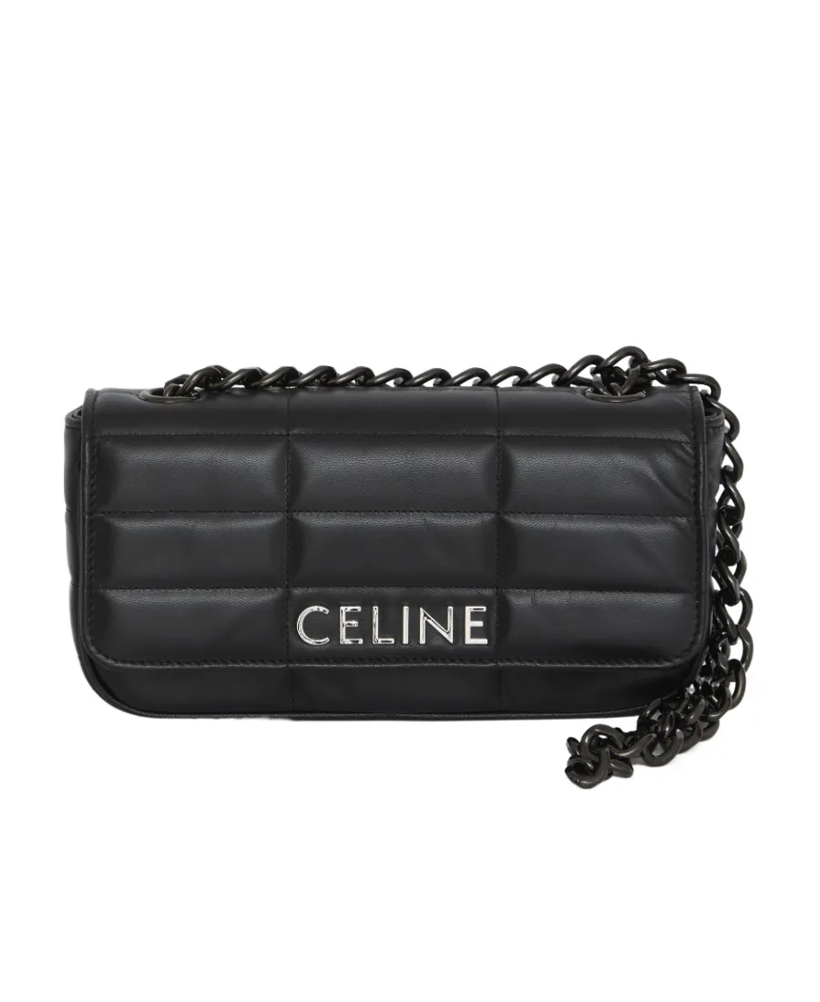 Chain Horizontal Bag Matelasse Monochrome